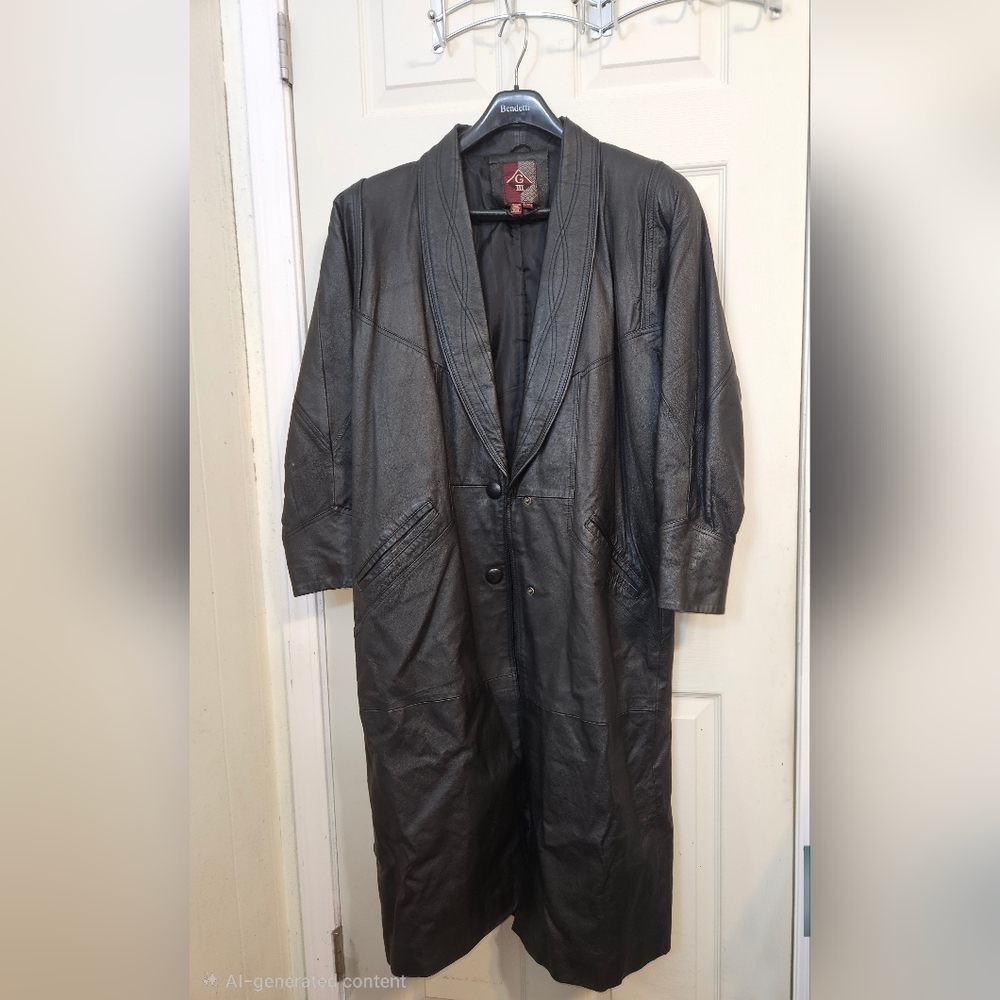 Women's Black Leather Jacket